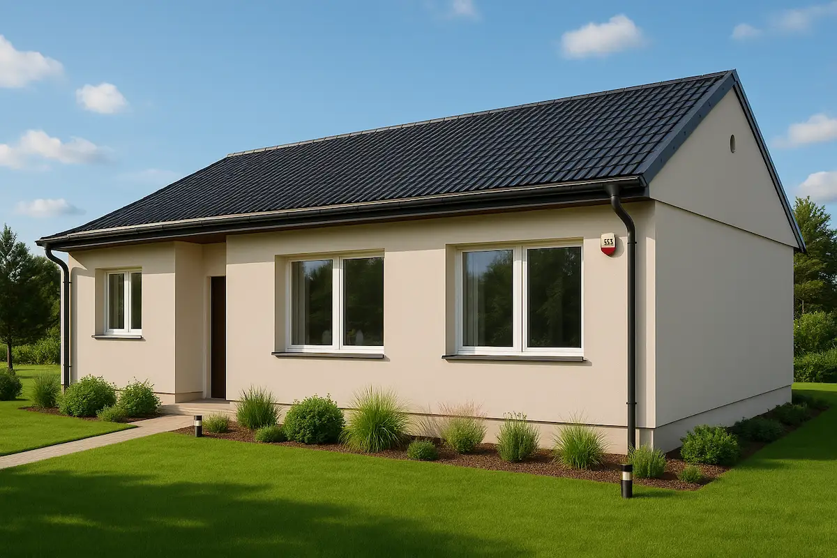 Bydgoszcz Fordon 99 m² – kompaktowy dom szkieletowy dla rodziny
