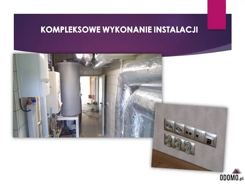 Instalacje w domu jednorodzinnym – nowoczesna kotłownia z zasobnikami i rozdzielaczami
