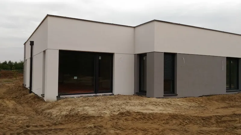 Niwy 120 m² – parterowy dom murowany z płaskim dachem 6