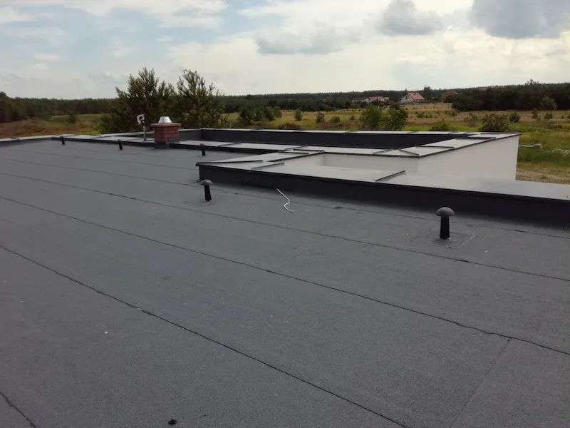 Niwy 120 m² – parterowy dom murowany z płaskim dachem