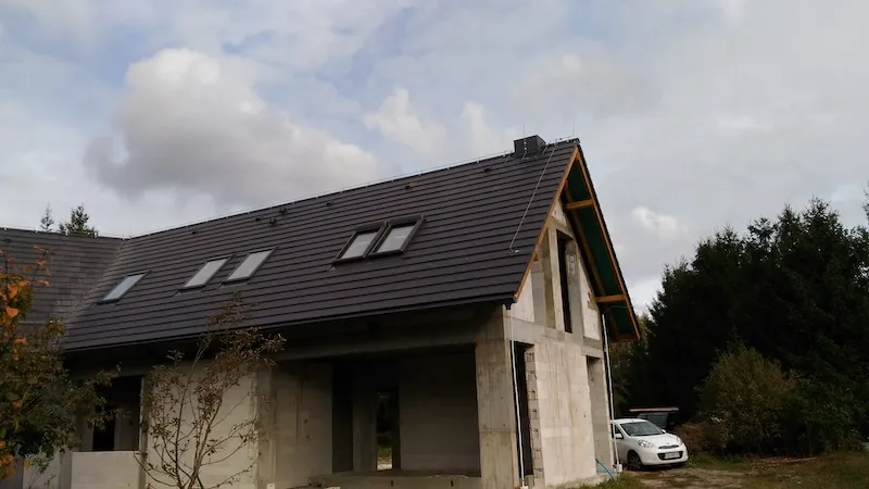 Ciele 299 m² – duży dom murowany w stanie surowym otwartym 1