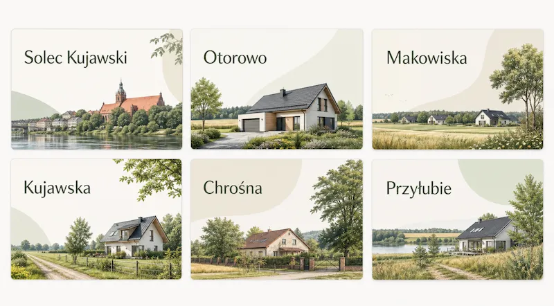 miejscowosci gmina Solec Kujawski